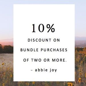 LIMITED TIME BUNDLE SALE